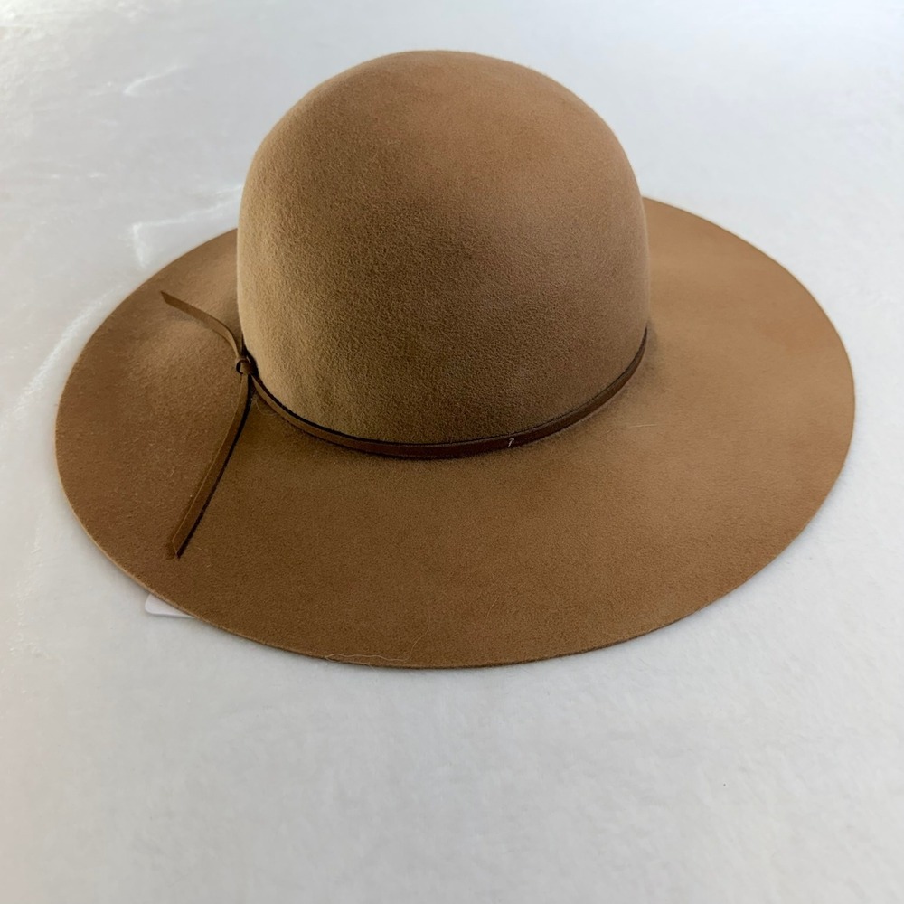 NWT Soft Surroundings x San Diego Hat‎ Company Floppy Hat Brown Wide Brim Boho